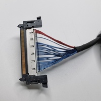 Benutzer definiertes LVDS-TV-Computer kabel 650MM Hirrous JAE-FI-RE51S-HL anzeige kabel FI-R 41pin 51Pin Elektronischer LCD-Bildschirm-Kabelbaum