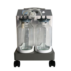 YIDE 7A-60D Gynäko logische Abtreibung Medical Mobile High Flow Vakuum Doppel flaschen pedal Aspira tor Saug maschine - Product Image 1