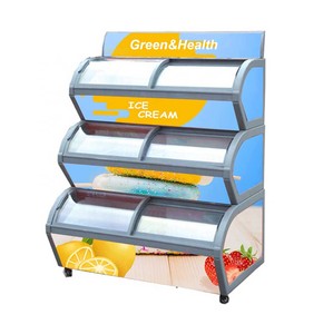 Vitrines réfrigérées <span class=keywords><strong>pour</strong></span> glaces Green Health, 10 plateaux, petite taille, température unique, <span class=keywords><strong>vitrine</strong></span> à gelato - Product Image 6