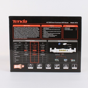 Dual-Band <span class=keywords><strong>Tenda</strong></span> เราเตอร์ไร้สาย AC5s กิกะบิตแบบเต็ม AC1200 5dBi 2.4G & 5GHz - Product Image 3