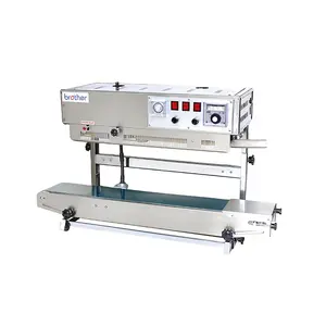 Band Sealing Machine Plastic Bag Sealing Machine With Solid Ink Date Continous Plastic Sealer Machine