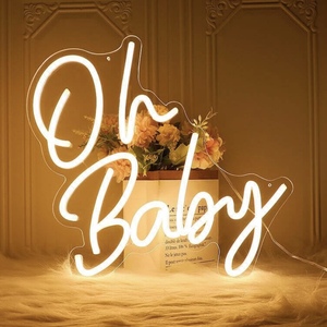 Iluminación LED de Neón Personalizada Ohbaby para Habitaciones Infantiles, Bodas, Fiestas, Oficinas, Tiendas, Luces de Ambiente Púrpura, Decoración para Eventos y Fiestas en el Hogar - Product Image 4