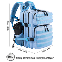 Sac à dos scolaire Trailpop en gros, personnalisé avec logo, grande capacité, pour l'extérieur, pour ordinateur portable, 25L, étanche, pour étudiants