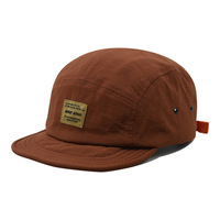 Casquette de baseball en jean à séchage rapide, protection solaire, avec logo personnalisé sur le côté, en nylon, cinq pièces, pour le sport, les loisirs et l'extérieur