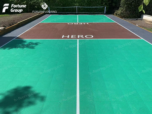 Baldosas Deportivas de Material TPE de Alta Calidad, Ecológicas y de Fácil Instalación para Deportes en Interiores/Exteriores como Pickleball, Béisbol y Tenis - Product Image 4