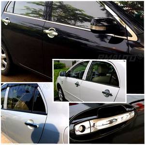 Cubiertas Cromadas para Manijas de Puerta de Coche, Accesorios de Estilo para Toyota RAV4, Prius, Camry, Yaris, Corolla 2003-2011, 2010, 2009, 2008, 2007, 2006 - Product Image 2