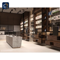Vitrine de magasin contemporaine sécurisée pour téléphones portables avec affichage visuel de la marque