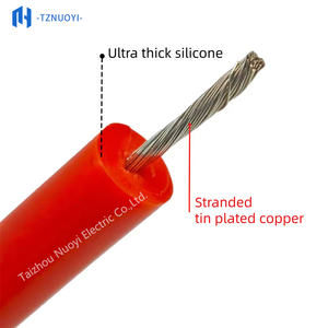 Câble flexible haute tension DC AGG 5KV/10KV/15KV/20KV/25KV/30KV, câble en caoutchouc silicone <span class=keywords><strong>JGG</strong></span> résistant à la température, câble de moteur - Product Image 3