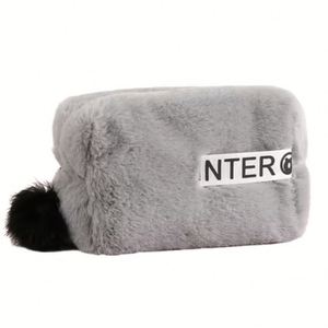 Lovely Style Traveling Fashional Plush Multi-functional Cosmetic <b>Bag</b> for Women Storage Make up <b>Bag</b> - Product Image 1