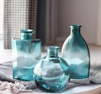 Bouteille diffuseur de parfum de luxe dégradé ambre 250 ml, collection de flacons vides pour aromathérapie avec bouchon