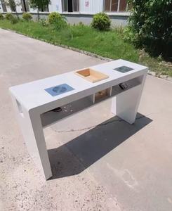 Mesa de Manicura Moderna con Superficie de Mármol para Salón de Belleza, Precio de Fábrica al por Mayor - Product Image 5