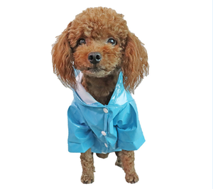 Impermeable Reflectante para Perros, Ecológico, con Capucha, Tallas S-XL, Chaqueta de PU para Mascotas, Accesorios para Perros para Exteriores - Product Image 2