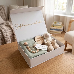 Caja de regalo magnética personalizada con estructura de cartón rígido, estampado en lámina y diseño de logotipo en relieve para empaque de caja de regalo personalizada - Product Image 2