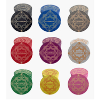 Desain Gratis CIP Poker Keramik Kustom 39Mm 43Mm 50Mm 55Mm Token Poker Bahan Keramik