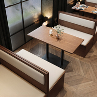 Meubles de restaurant et d'hôtel sur mesure, banquettes en bois, canapés avec chaises, ensembles de tables, tables et chaises pour café