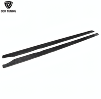 Nouvelles extensions de pare-chocs latéraux en fibre de carbone sèche AC Style G87 pour BMW M2 avec découpes pour attelage de remorquage