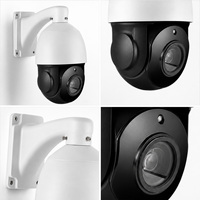 Cámara de Seguridad CCTV 4K PTZ con Zoom Óptico 20X, Visión Nocturna IR de 120m, IP66, para Estadios, Partidos Deportivos y Campos Deportivos