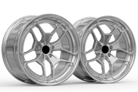 Jantes en alliage d'aluminium forgé concaves polies et brossées GS Custom 2 pièces 20X10.5 5X112 5X120 pour Audi Bmw M2 M3 M4 G80 G82