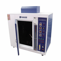 Probador de Inflamabilidad HD, Máquina de Prueba de Inflamabilidad Vertical y Horizontal, Probador de Inflamabilidad de Materiales, Probador de Combustión