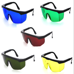 Gafas protectoras láser con logotipo personalizado HBC, gafas de protección laboral de seguridad a la moda, gafas de plástico Unisex - Product Image 4