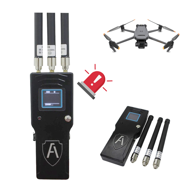 Customizable Handheld Drone Detector 300m~6Ghz Full Frequency Wearable FPV Singal Accurate Identification UAV Detection System