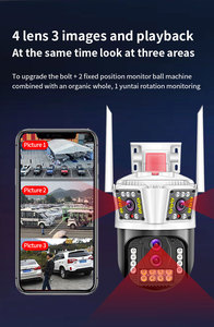 <span class=keywords><strong>IPC360</strong></span> maison 16mp 10X zoom caméra à trois objectifs Wifi caméra réseau de sécurité extérieure 4k 10X zoom Ptz quatre objectifs caméra à trois écrans - Product Image 4