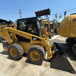 Cargadora de Ruedas Usada CAT 226B Skid Steer Loader 246D 226B3 para Construcción de Jardines y Parques, Cucharón de 0.45m³, Japón - Product Image 4