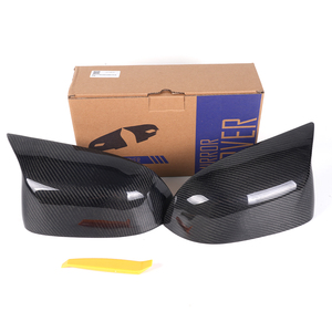 Calotta Specchietto Retrovisore Sportiva in Fibra di Carbonio ad Alta Resistenza, Clip-on, Compatibile con BMW G01, Accessorio Auto per Specchietto Retrovisore da Corsa - Product Image 1
