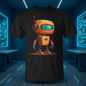 Disfraz de robot Little Ai para niños, camiseta premium para amantes de las máquinas - Product Image 3