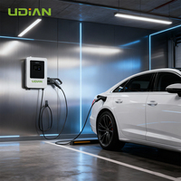 Chargeur EV portable AC/DC 14KW CCS2, borne de recharge murale 230V pour Tesla, compatible avec les chargeurs solaires pour voitures, station mobile avec support