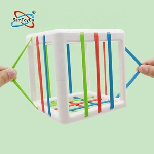 Samtoy – Cube d'activités éducatives <span class=keywords><strong>Montessori</strong></span> en Silicone, formes préscolaires, jeu de correspondance, jouets de tri pour 0 à <span class=keywords><strong>6</strong></span> <span class=keywords><strong>mois</strong></span> - Product Image 4
