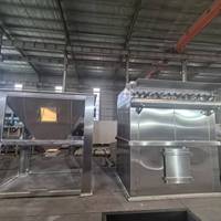 Machine de récupération de poussière industrielle à nettoyage par jet pulsé en acier inoxydable pour atelier