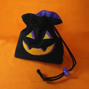 Borsa di dadi di Halloween sacchetti di dadi di zucca dadi sacchetti di halloween