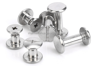 Chủ Đề M3 Bài Dia 4Mm Thép Không Gỉ 304 Nam Nữ Vít Cuốn Sách Ràng Buộc Vít Bài Viết - Product Image 3