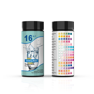 Bandelettes d'<span class=keywords><strong>analyse</strong></span> d'<span class=keywords><strong>eau</strong></span> potable OEM, pour robinet domestique et puits, bandelettes de test d'<span class=keywords><strong>eau</strong></span> 16-en-1 W-16 - Product Image 4