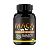 Comprimés Énergétiques à la Maca - Équilibre Hormonal à Base de Racine de Maca - Soutien à la Vitalité - Booster d'Énergie - 60 Comprimés