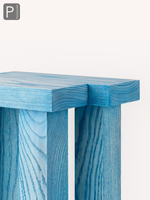 Tabouret long minimaliste moderne en bois massif, table basse et thé adapté aux meubles de salon durables dans les maisons ou les hôtels