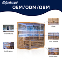 Nouveau Sauna Infrarouge Intérieur Hamam 6 Personnes Pour Appartement sauna hammam Intérieur