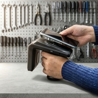Lecteur de cartes RFID UHF longue portée CHAINWAY R7 avec connecteur USB Type C pour la logistique d'entrepôt