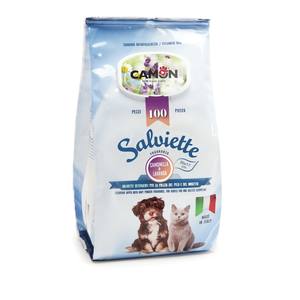 Lingettes à la lavande et à la camomille pour chiens et chats, 100 pièces - Product Image 1