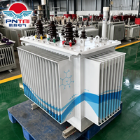 Transformateur immergé dans l'huile triphasé de qualité nationale PENGTAI, 100 kVA, 480 V, modèle S11-M Dyn11/Yyn0 50/60 Hz