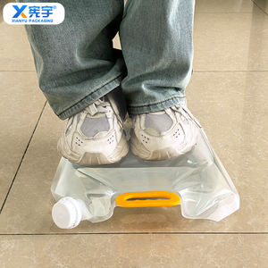 स्क्रू कैप स्आउट तरल पेय हैंडहेल्ड टिकाऊ पारदर्शी प्लास्टिक पैकेजिंग तरल नोजल बैग के साथ खड़े हो जाओ - Product Image 1