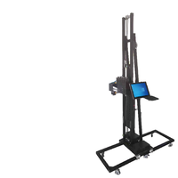 Mesin Cetak Mural UV 3D Presisi Tinggi dengan Kontrol Layar Sentuh Pintar dan Printer Inkjet Vertikal Mobile