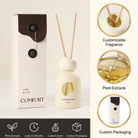 Coffret Cadeau Diffuseur de Luxe à Bâtonnets Parfum d'Ambiance Aromathérapie Désodorisant Décoratif Emballage Vente en Gros