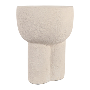 Tabouret de jardin sculptural en terre cuite, support décoratif pour plantes d'intérieur, décoration d'intérieur - Product Image 3