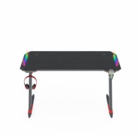 Tables et chaises de jeu pour usine, ensemble avec plateau en carbone et cadre métallique en Z, pour e-sport, vente en gros