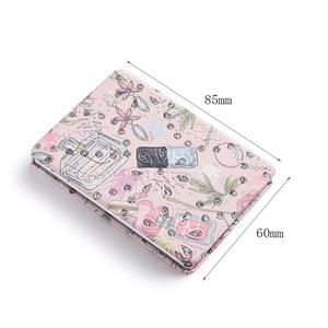 Top Sale Custom Pocket White Pink <b>Rectangle</b> Compact <b>Mirror</b> for Girls Travel Makeup <b>Mirror</b> - Product Image 2