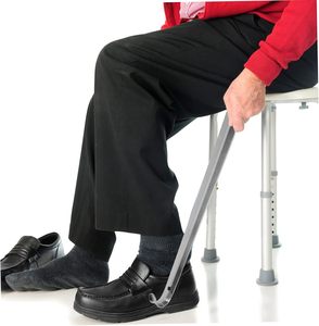 Vente en gros d'usine : Chausse-pied universel en acier inoxydable pour hommes, femmes, personnes âgées et enfants, aide à enfiler les chaussures - Product Image 3
