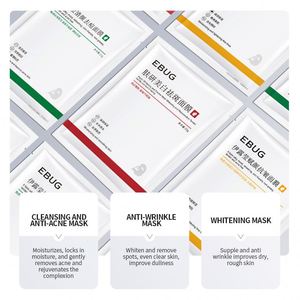 Masque facial peel-off OEM <span class=keywords><strong>EBUG</strong></span> en or 24 carats, le meilleur pour la vente en gros, personnalisé, anti-acné, nettoyant en profondeur - Product Image 3