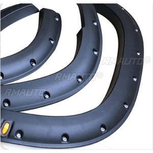 Pour Toyota Prado 2018-2022 : Kit de garniture de passage de roue arrière, moulure de carrosserie, accessoires extérieurs pour voiture - Product Image 5